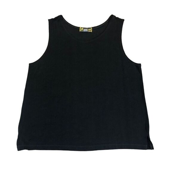 Mirasol Women’s Black Tank Stretch Size 2X - Picture 1 of 9